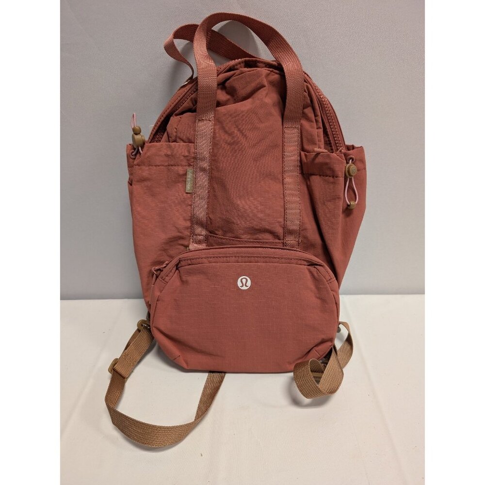 LULULEMON Pack and Go Multi Wear Backpack Spiced Chi NWT